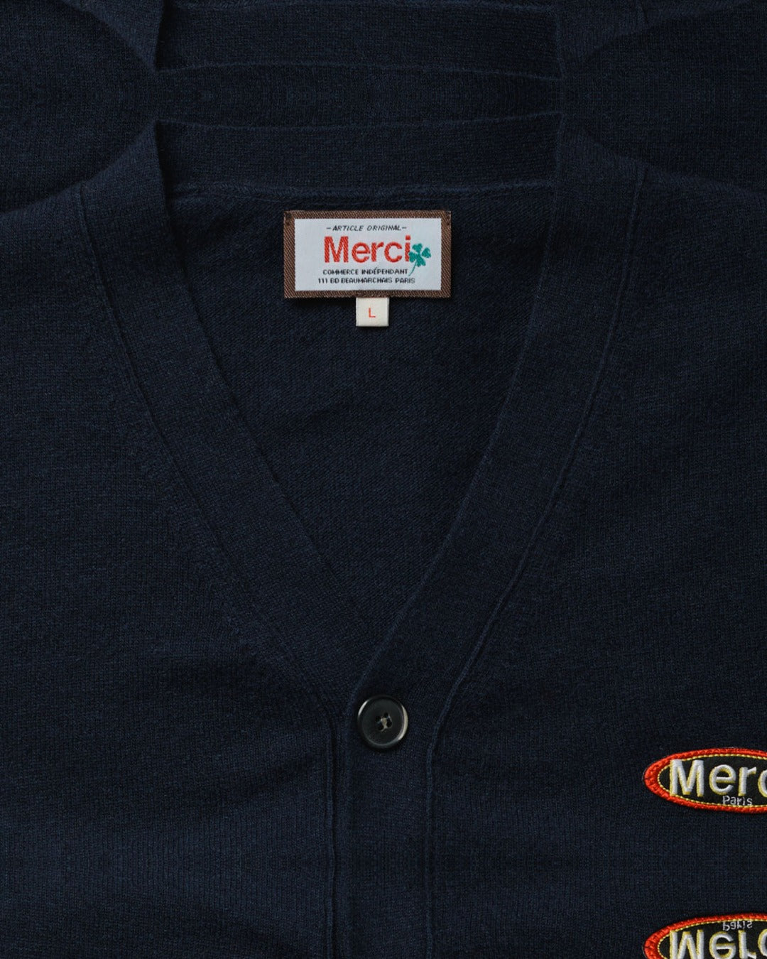 Merci - Charlie Cardigan - Navy