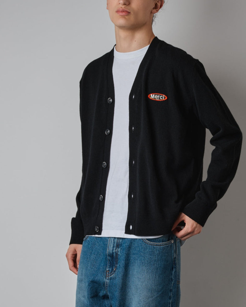 Merci - Cardigan Charlie - Noir