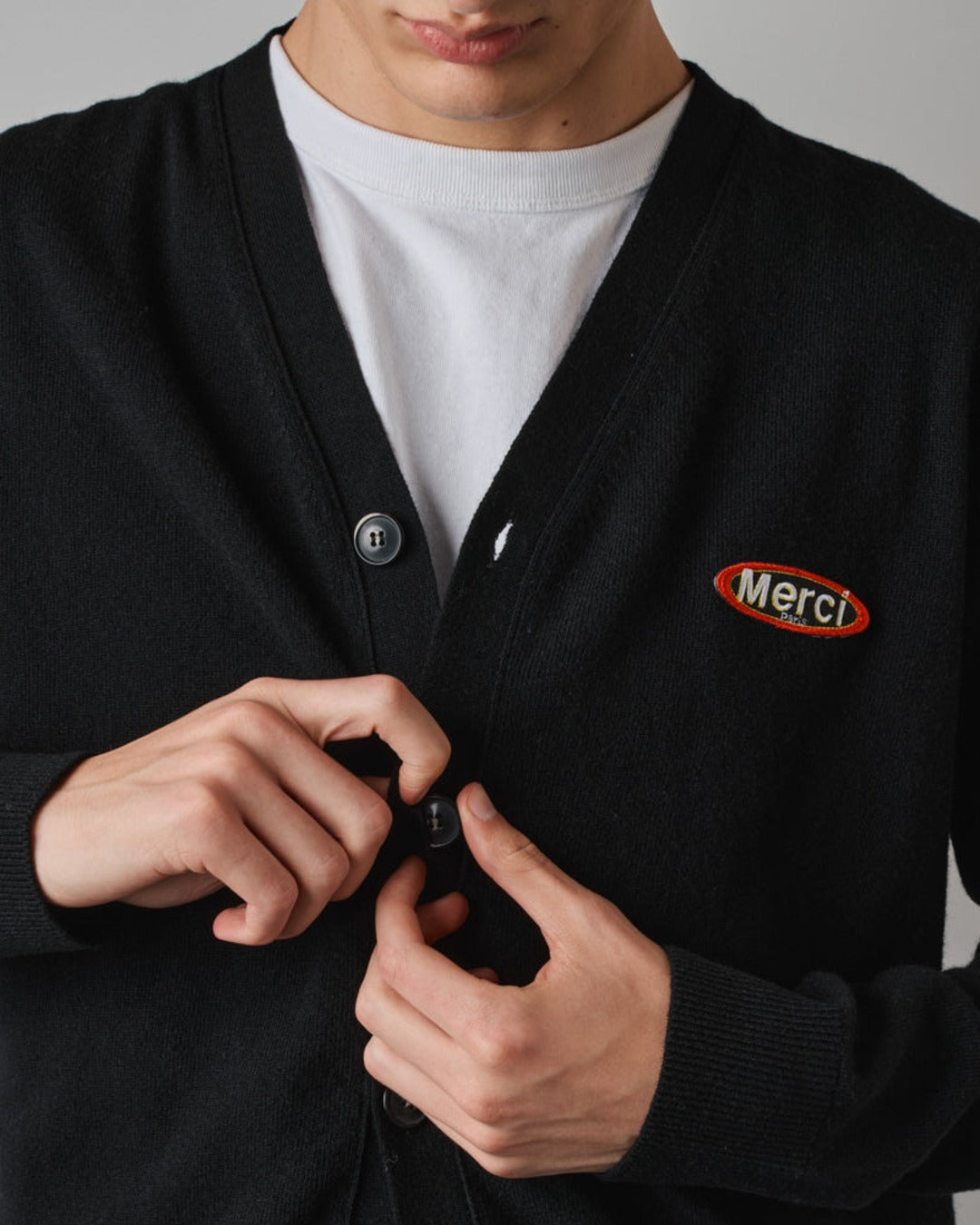 Merci - Charlie Cardigan - Black