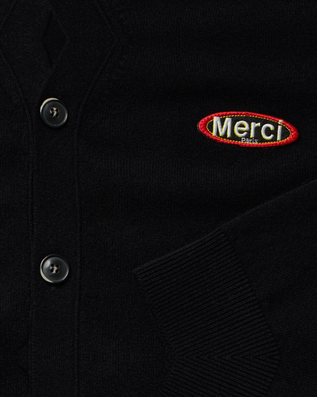 Merci - Cardigan Charlie - Noir