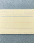 Gongjang - Bloc-Note Planner Hebdomadaire