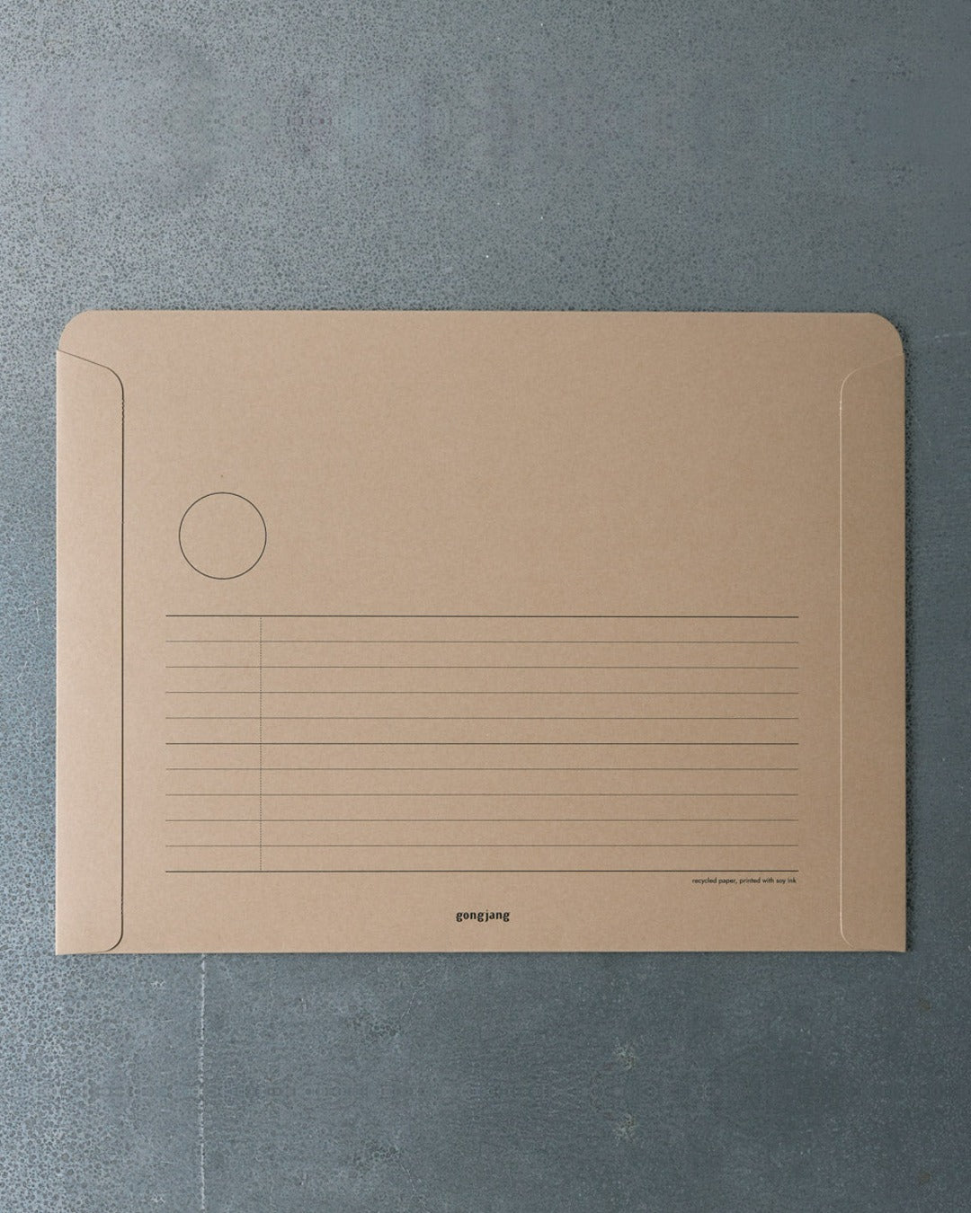 Gongjang - Pochette À Documents A4 - Sable