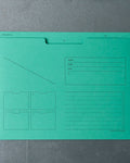 Gongjang - A4 Document Pouch - Mint