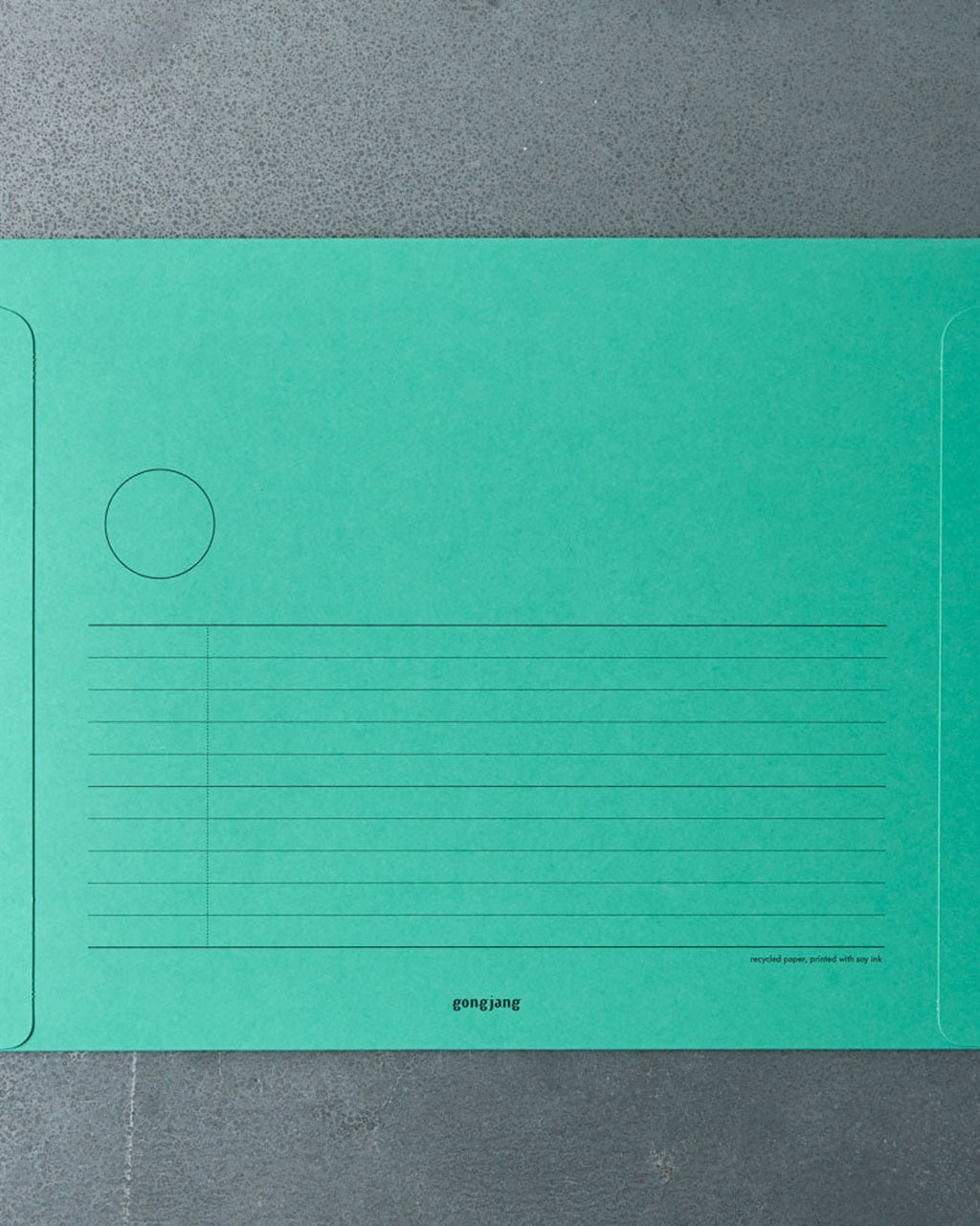 Gongjang - A4 Document Pouch - Mint