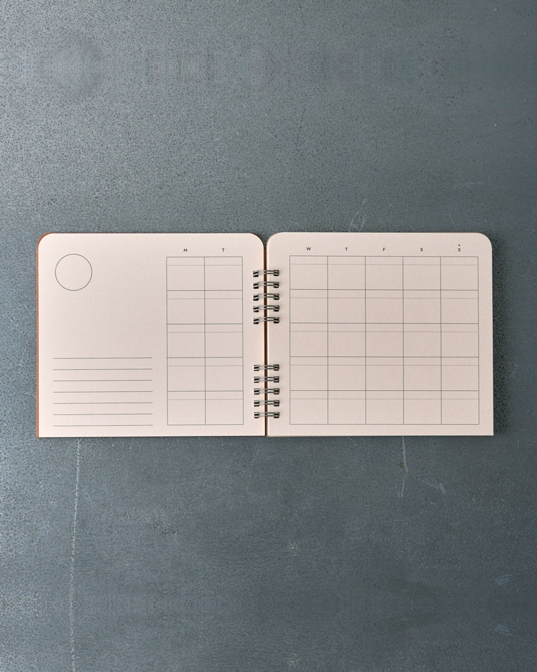 Gongjang - Planner 6 Mois - Gris