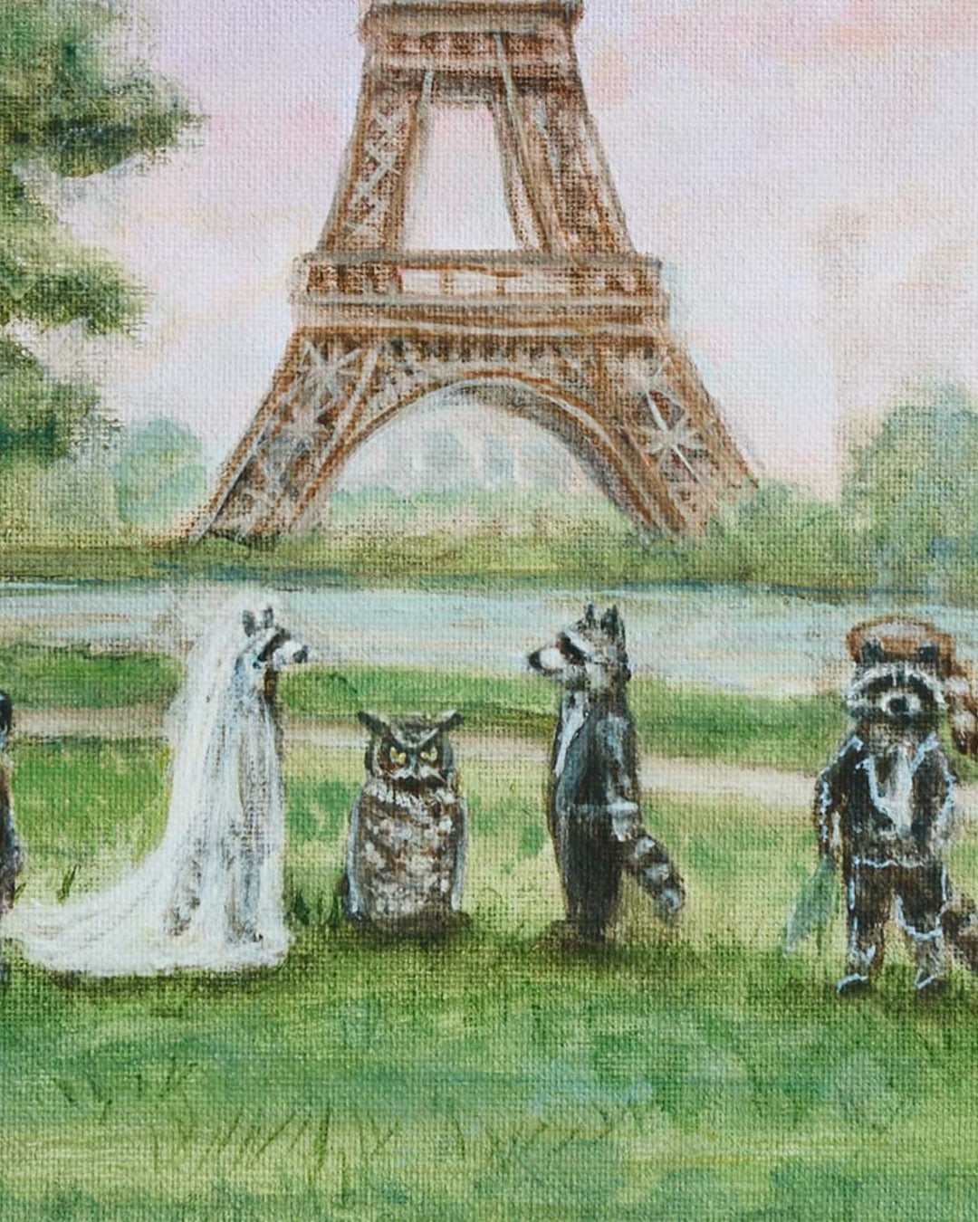 Merci x Travis Chapman - Eiffel Tower Sunset Wedding