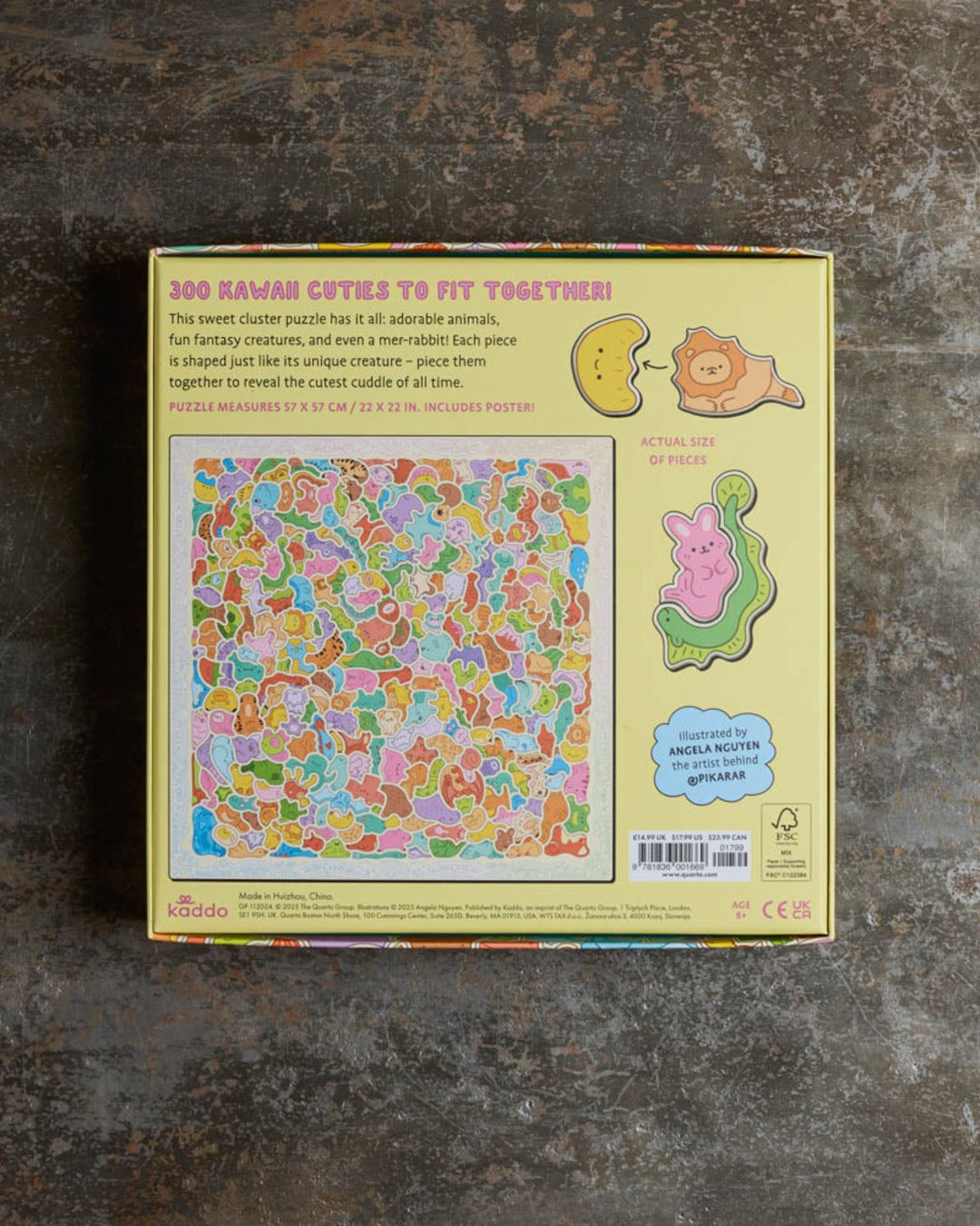 Quarto - Puzzle Kawaii Creatures