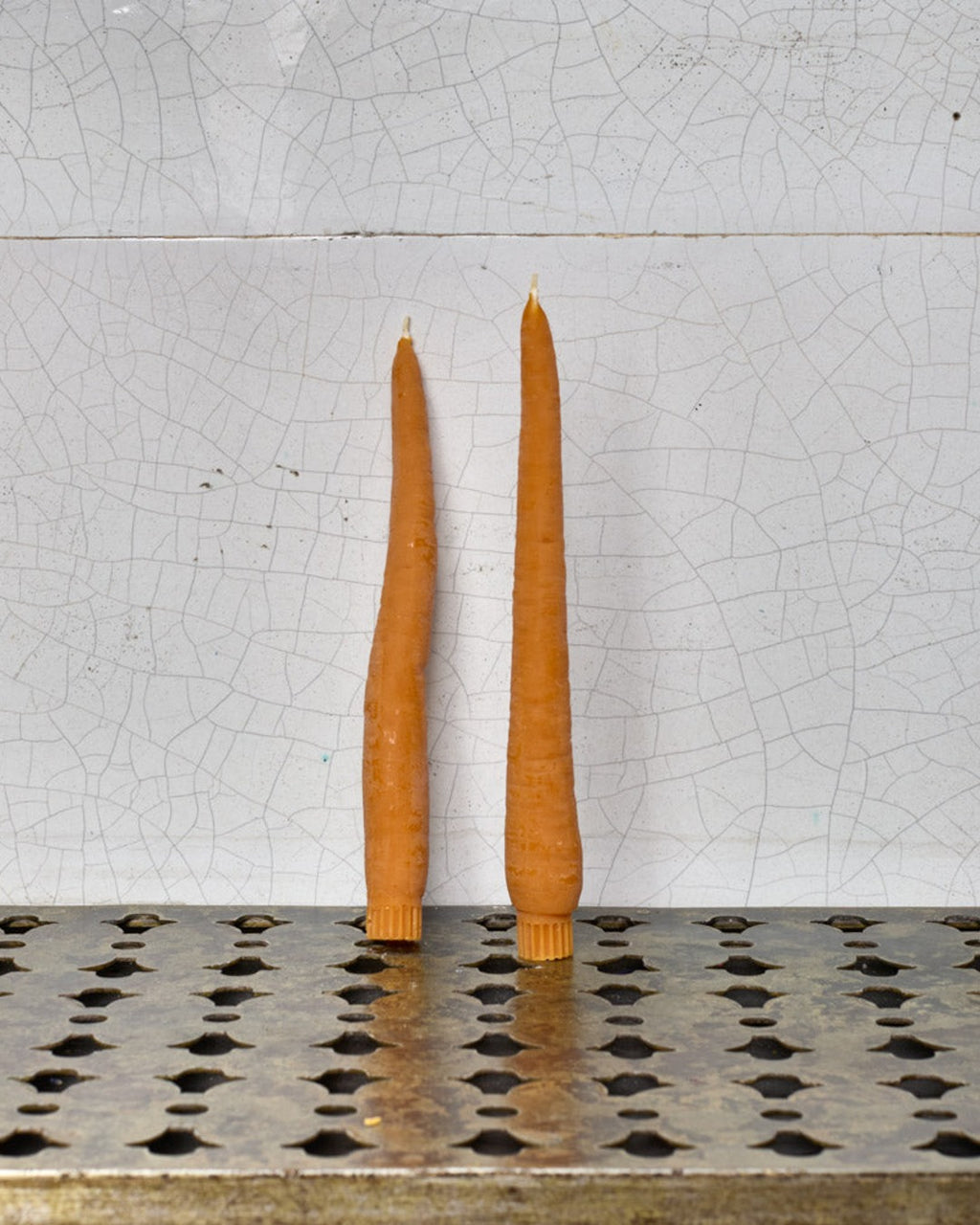 Happy Organics - Set of 2 Candles - Carrots