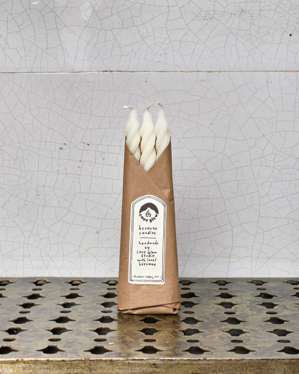 Cave Glow - Lot De 3 Bougies Spirales - Blanc