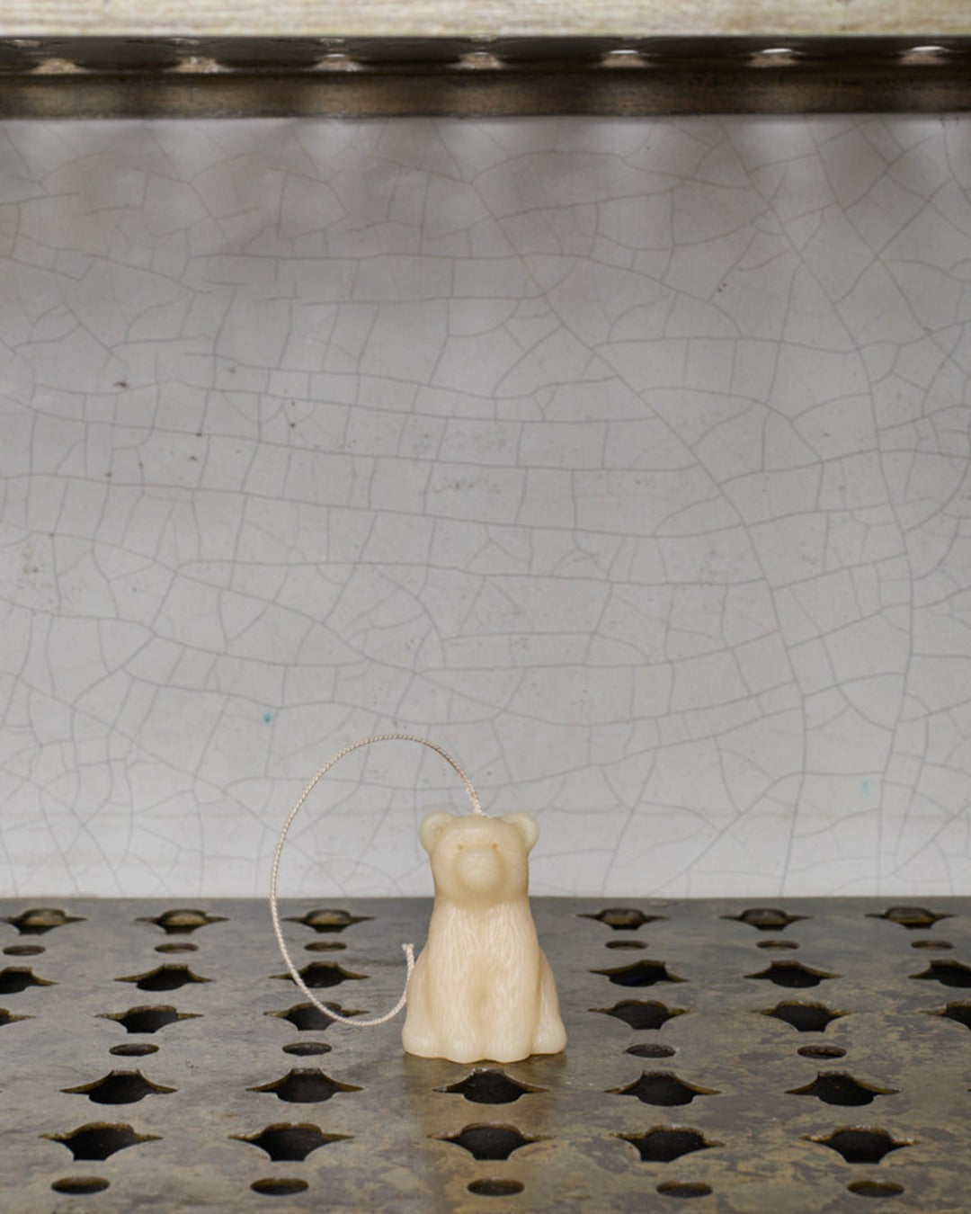 Allgray - Bear Candle - Beige