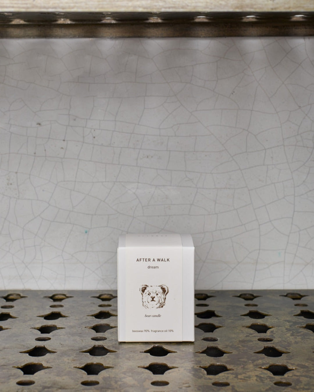 Allgray - Bear Candle - Beige