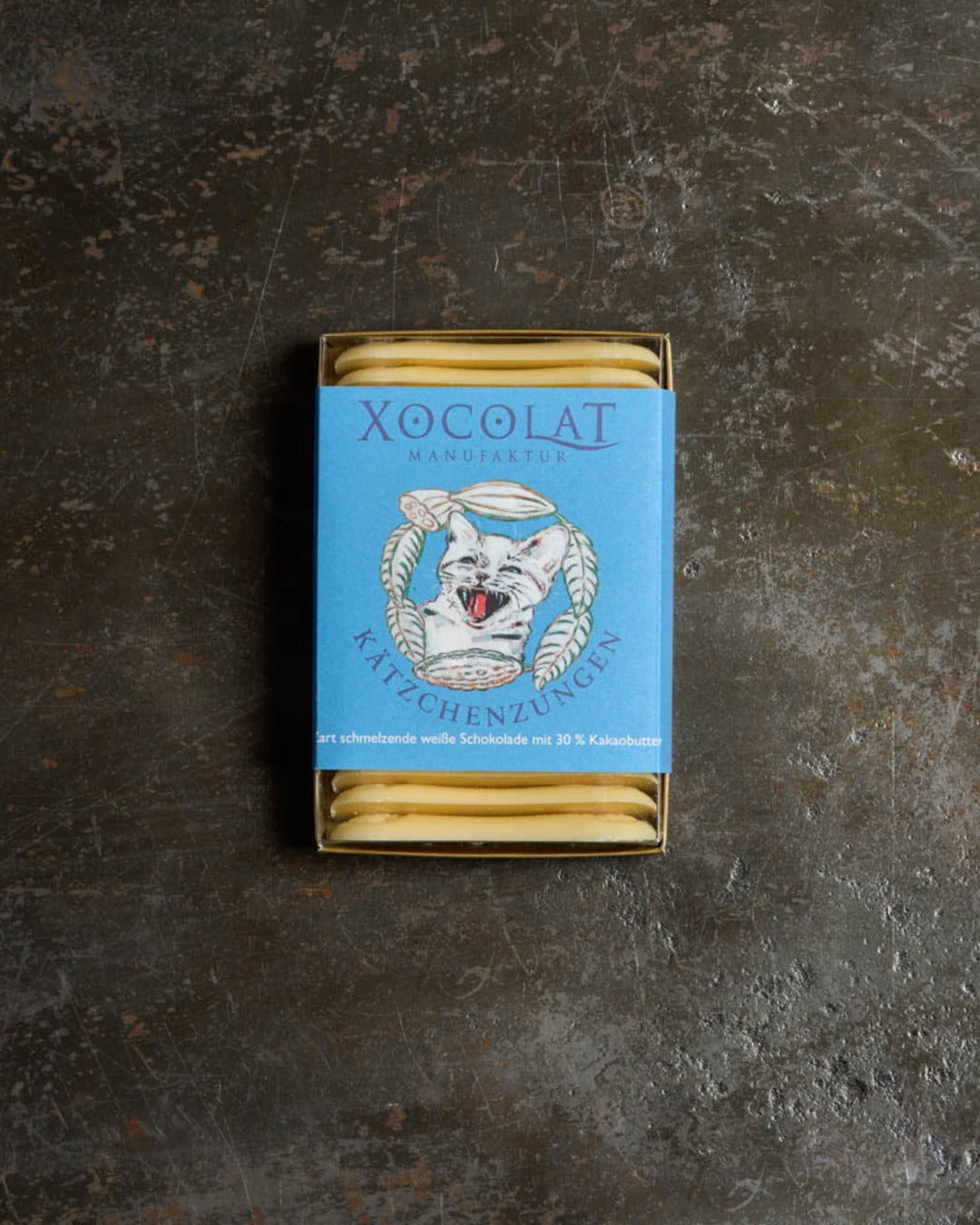 Xocolat Manufaktur - Langue de Chat - White Chocolate
