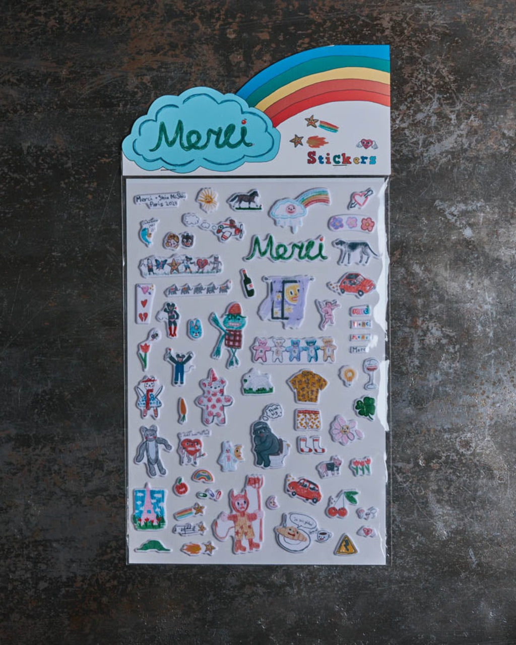 Merci x Shia Mcshia - Stickers