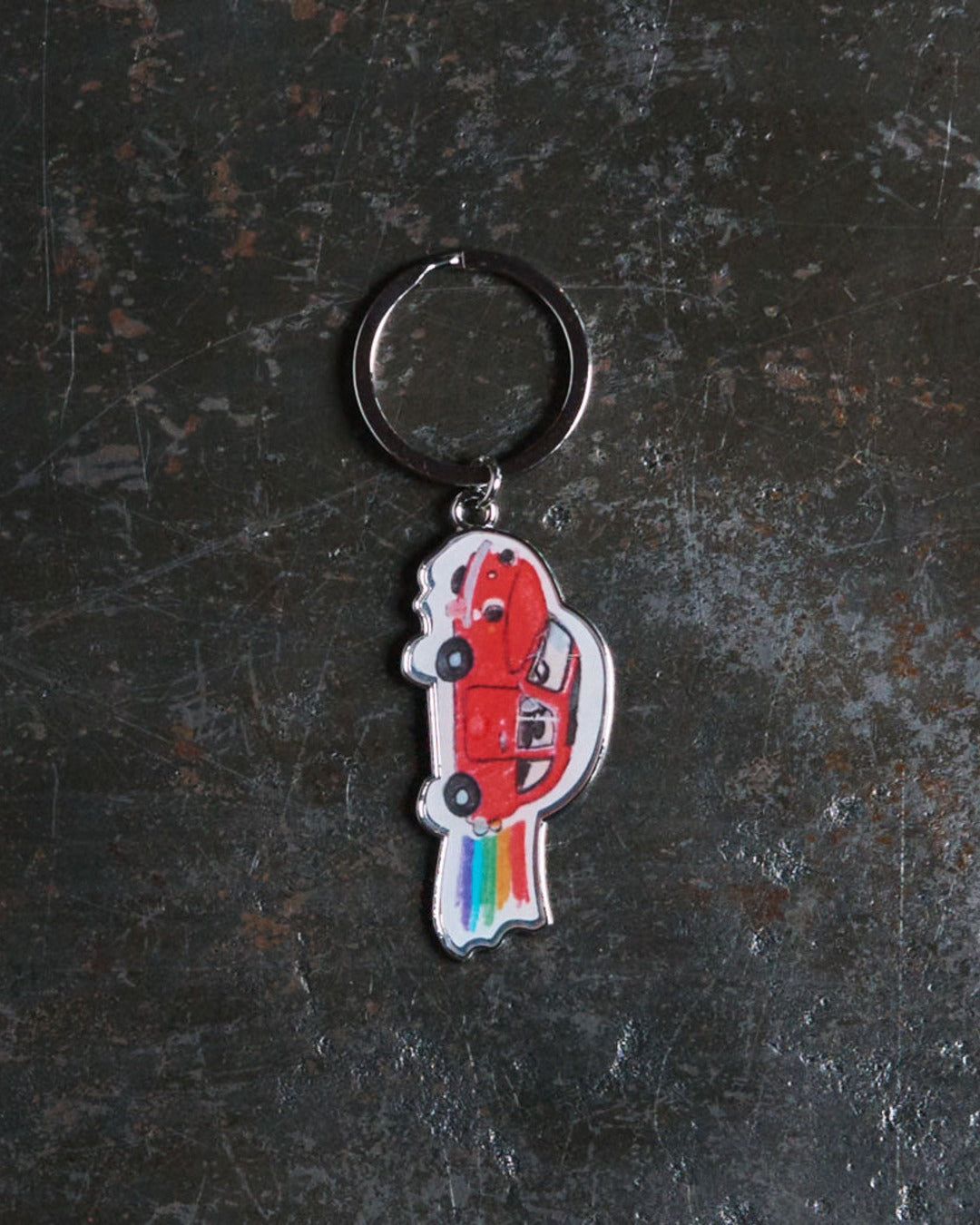 Merci x Shia Mcshia - Fiat 500 Keychain