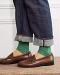Merci - Chaussettes Ludo - Vert & Or