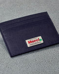 Merci - Porte Carte Plat - Marine