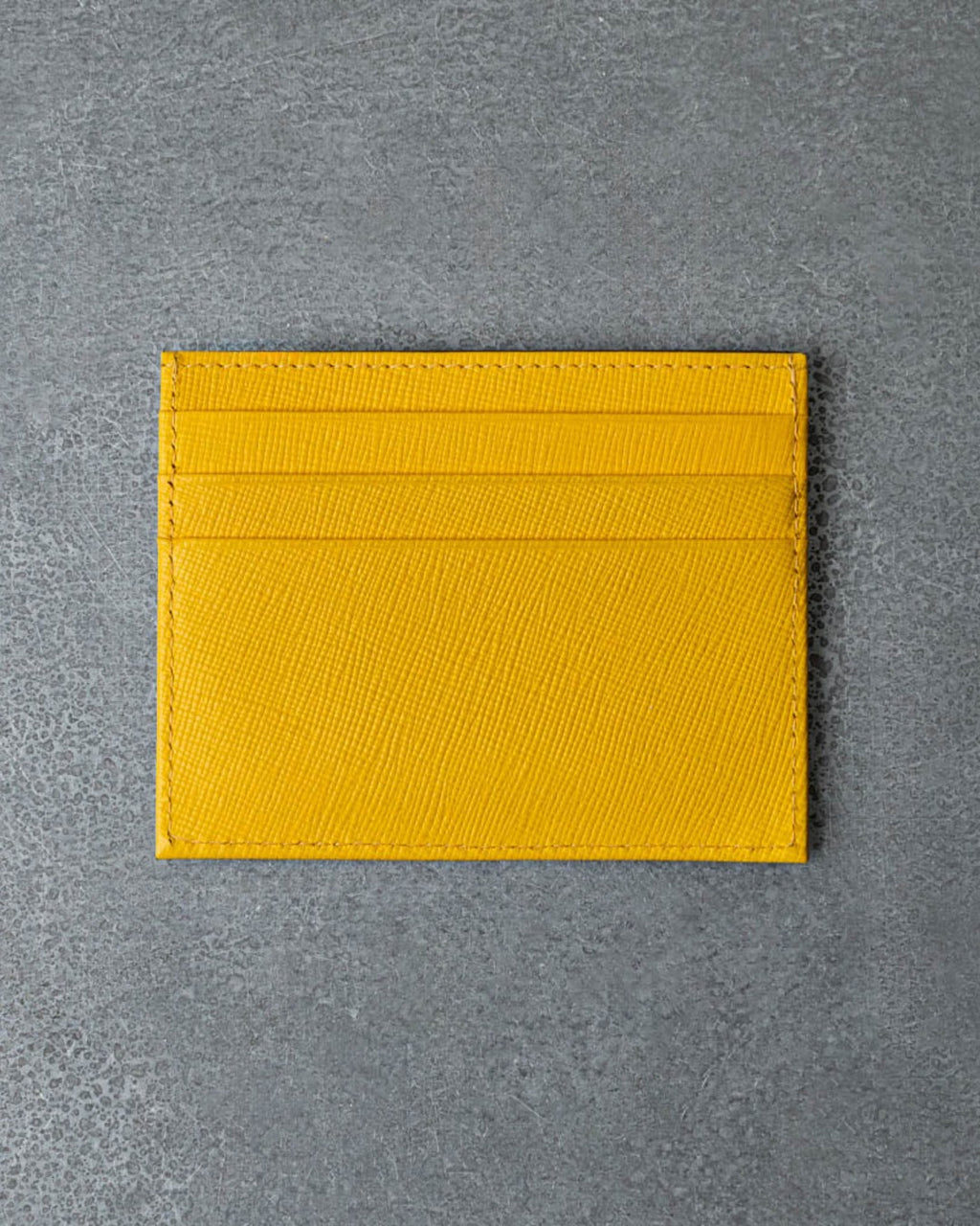 Merci - Porte Carte Plat - Jaune