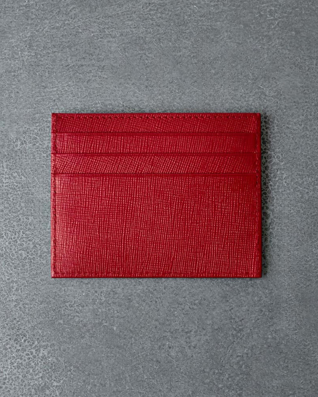 Merci - Flat Card Holder - Red