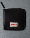 Merci - Porte Feuille Zip - Noir