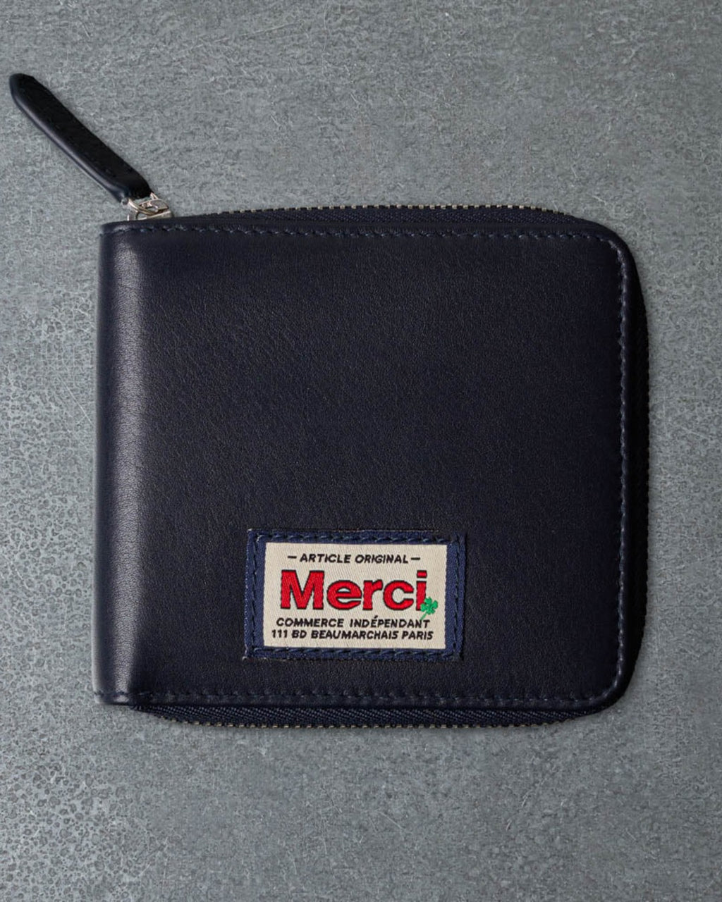 Merci - Zip Wallet - Navy
