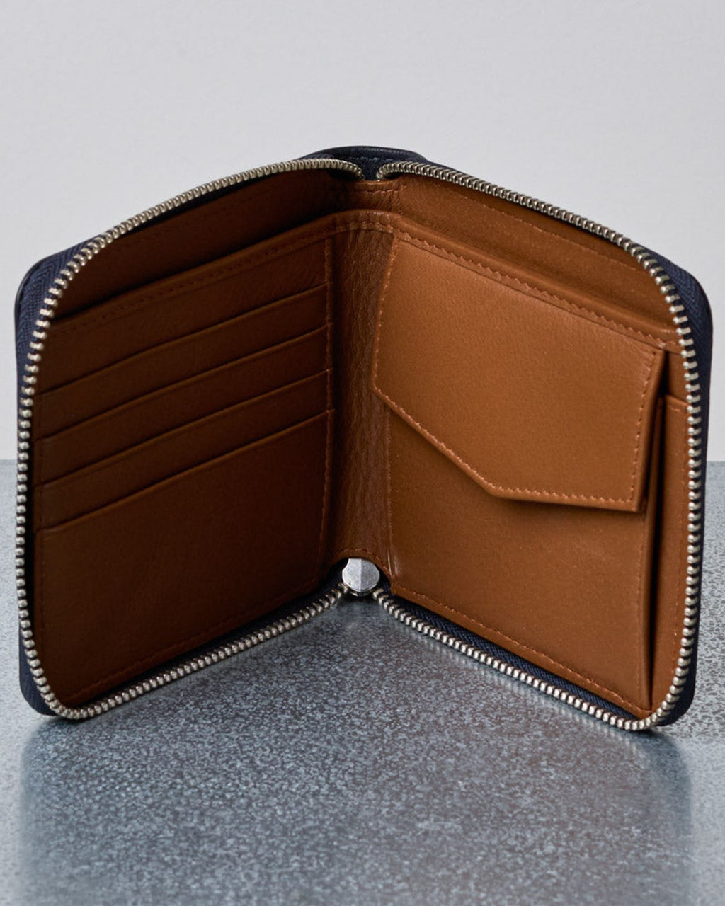 Merci - Zip Wallet - Navy