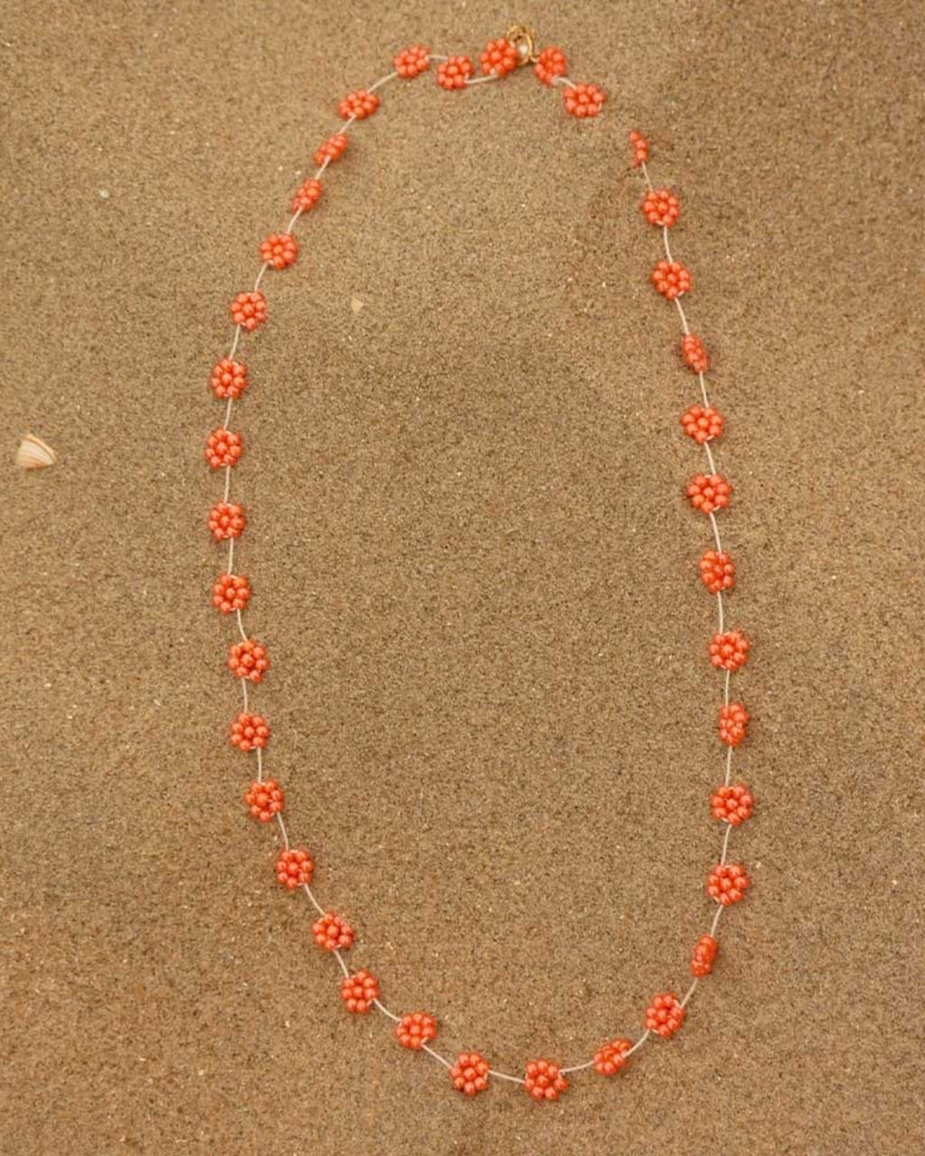 Labro - Collier Fiori N°47 - Corail