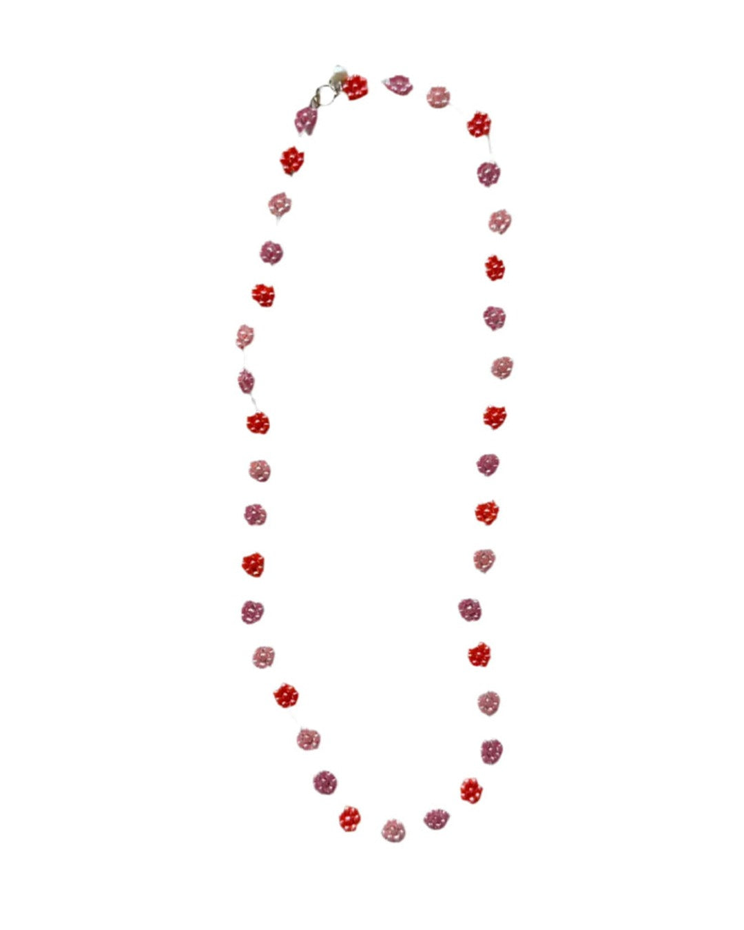 Labro - Fiori Necklace N°45 - Misto Coral