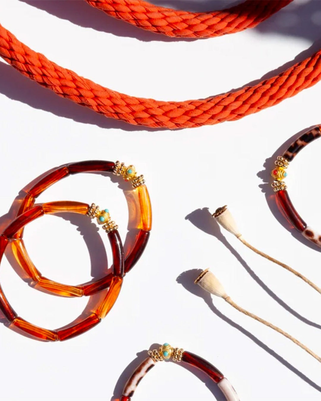 Juhu - Bracelet Duo Mini Leo - Marron