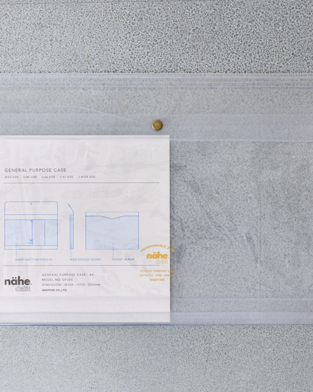 Náhe - Multipurpose Document Pouch - Clear