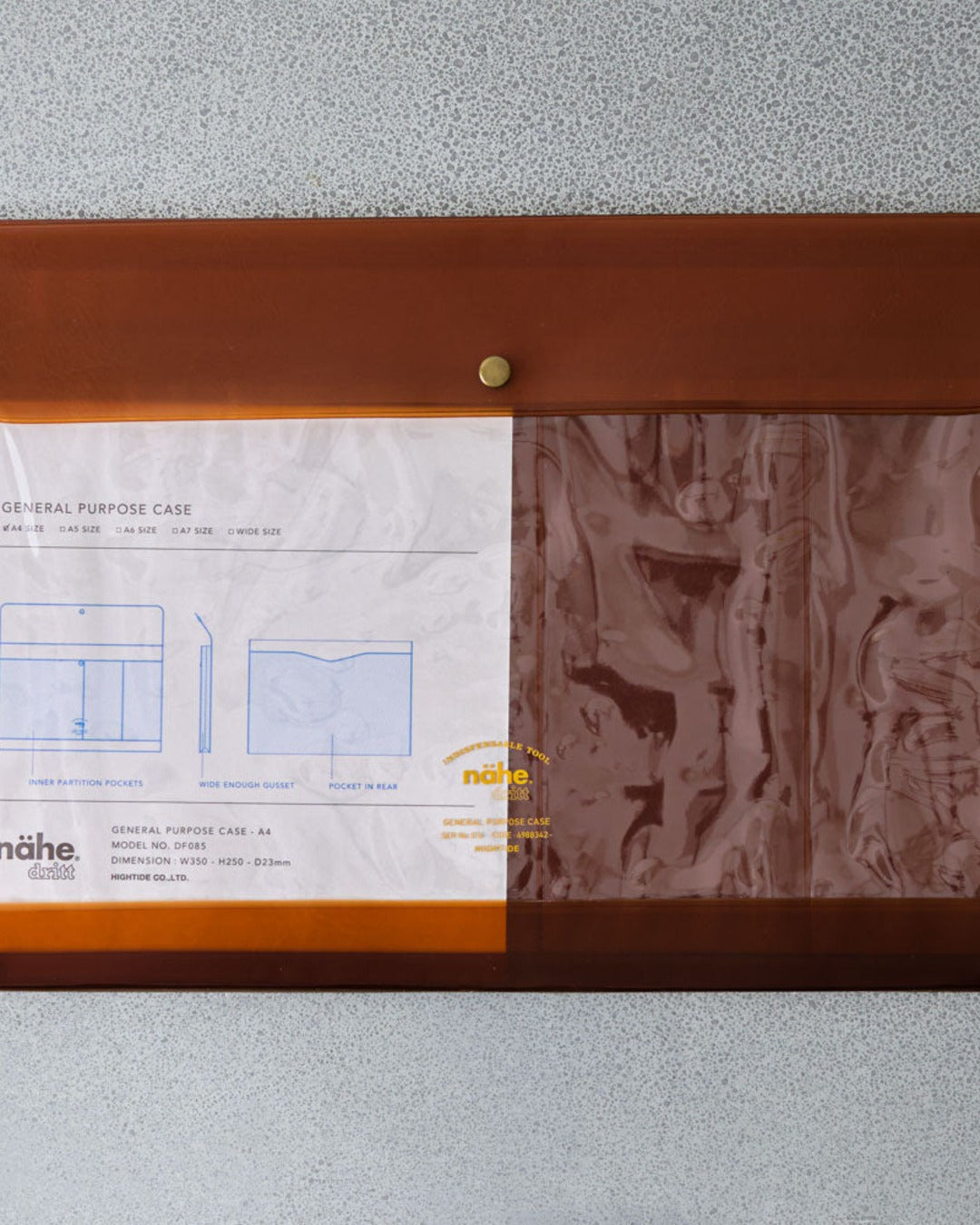 Náhe - Multipurpose Document Pouch - Brown