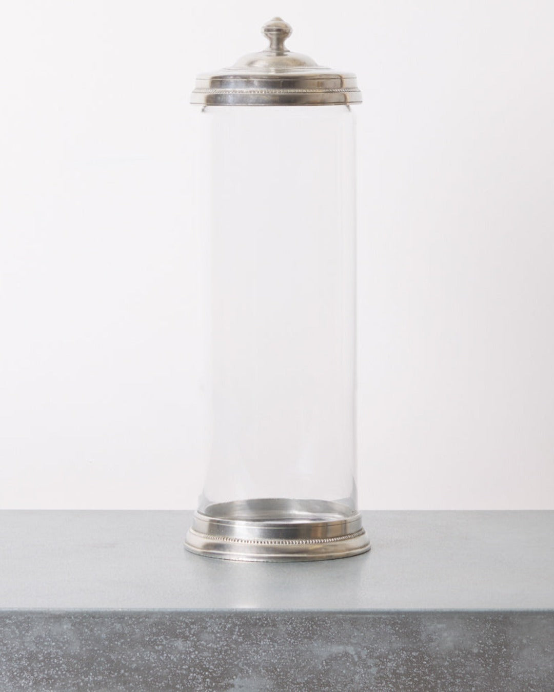 Cosi Tabellini - Glass and Pewter Jar