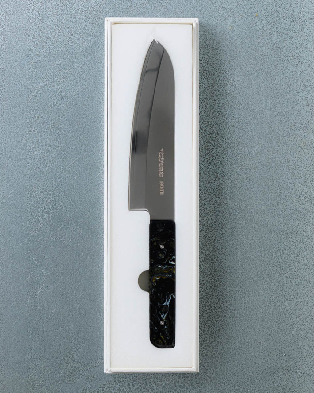 Nomi Kitchen - Couteau Santoku - Noir