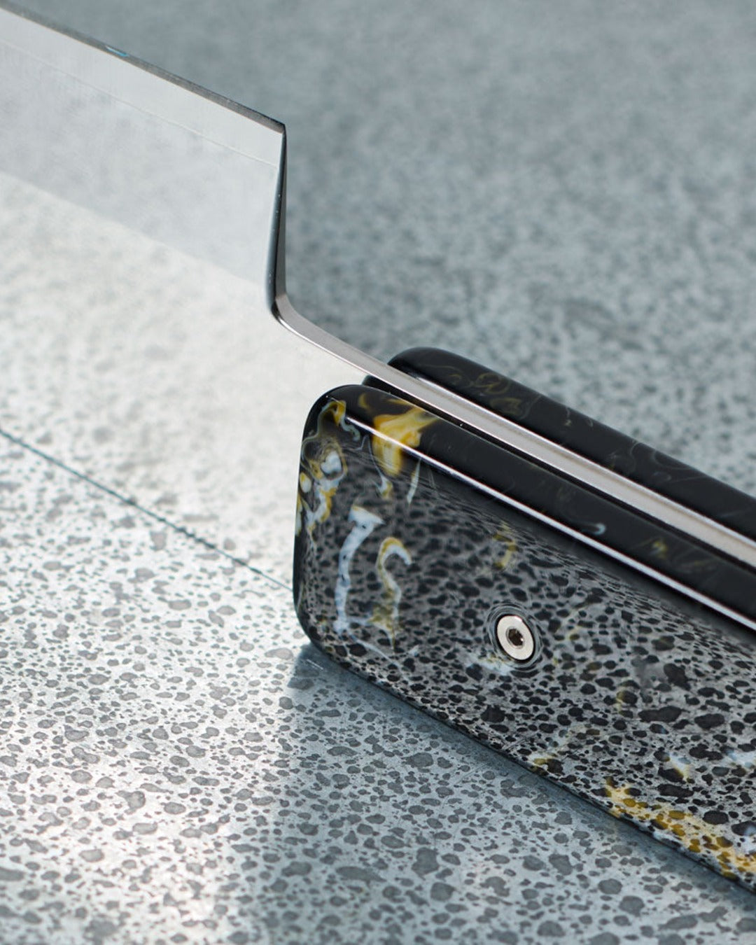 Nomi Kitchen - Couteau Santoku - Noir