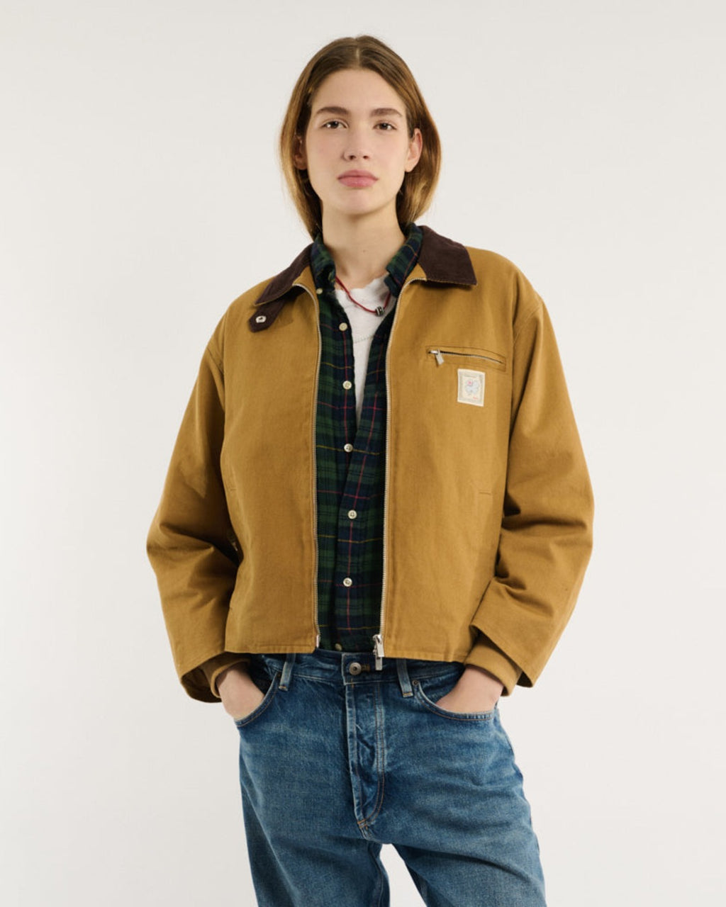Merci - Veste Marla - Marron Tabac