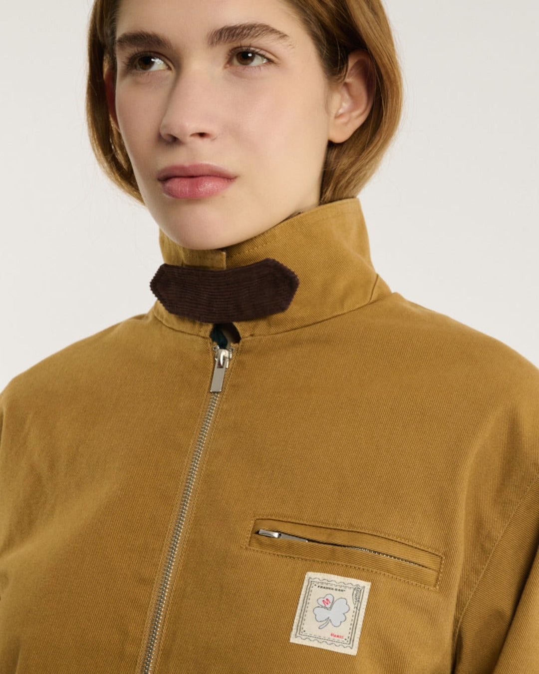 Merci - Veste Marla - Marron Tabac