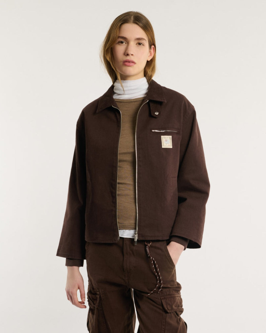 Merci - Veste Marla - Marron Foncé