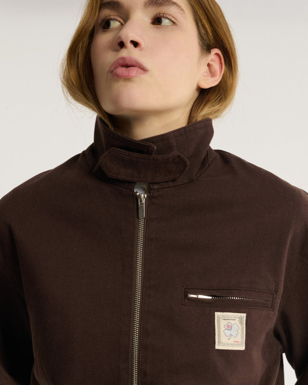 Merci - Veste Marla - Marron Foncé