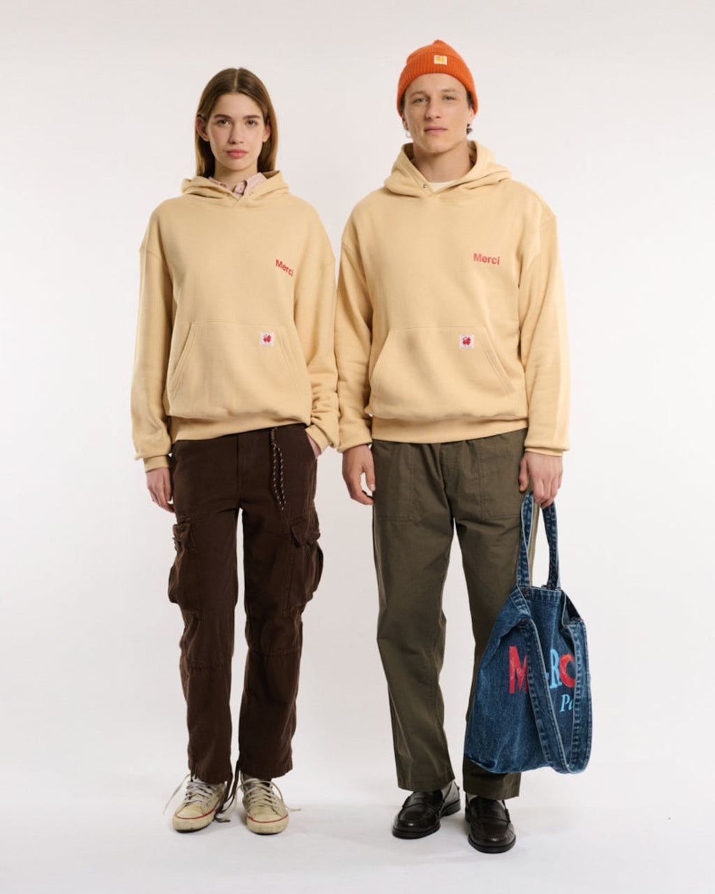 Merci - Sweat Aurelien - Crème