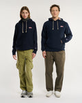 Merci x Champion - Sweat À Capuche Merci Patch - Navy