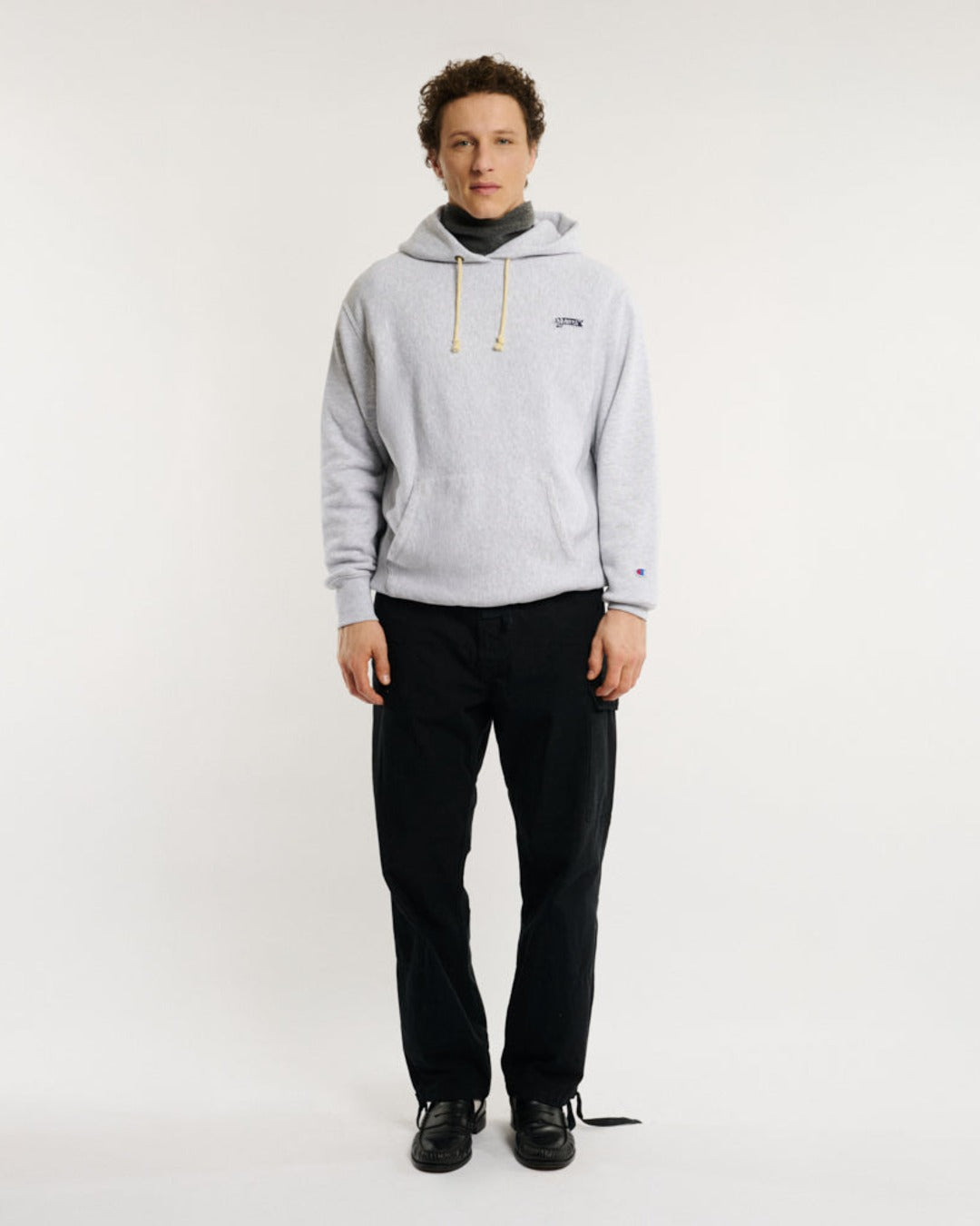 Merci x Champion - Merci Patch Hoodie - Grey