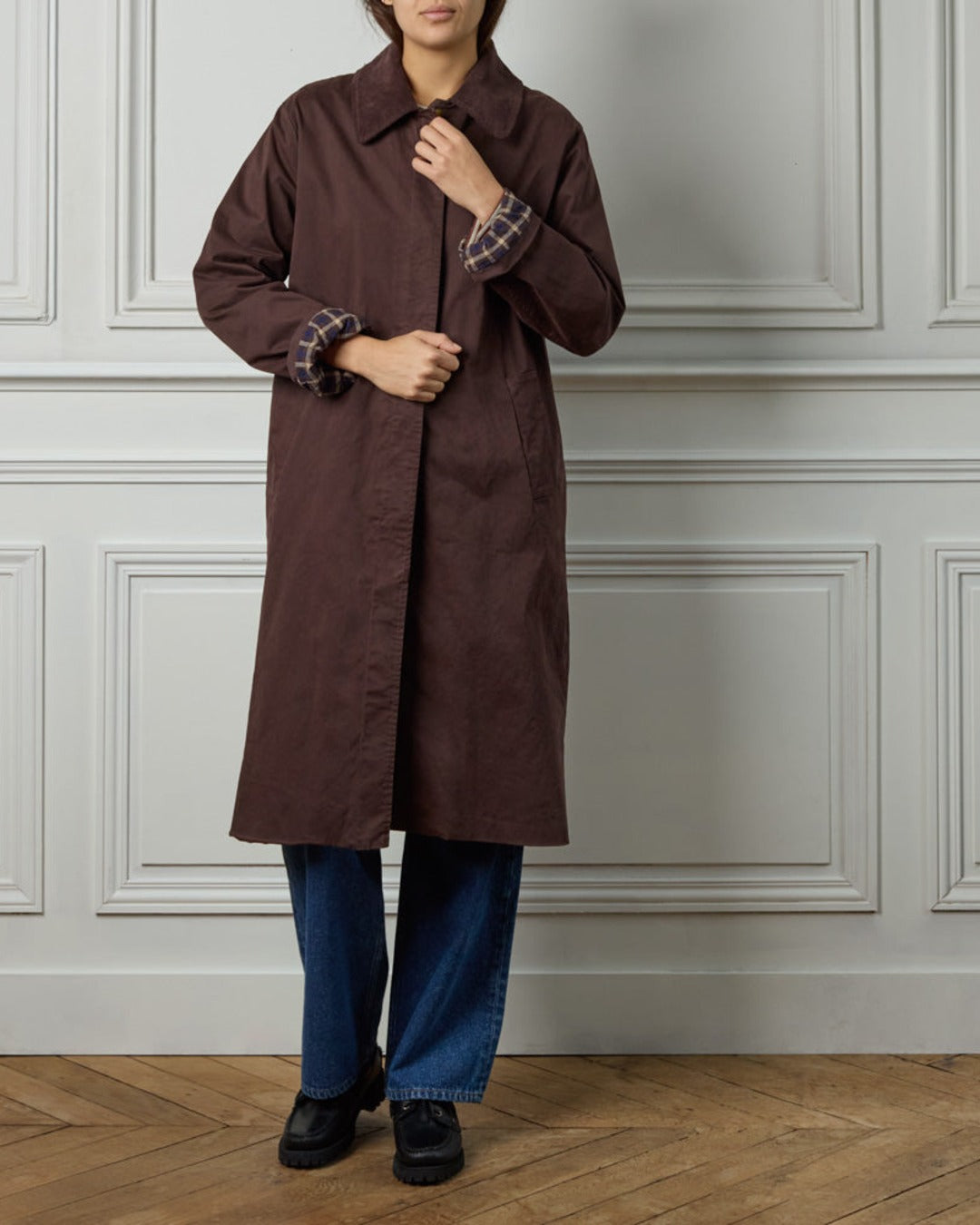 Merci - Trench Gaby - Chocolat