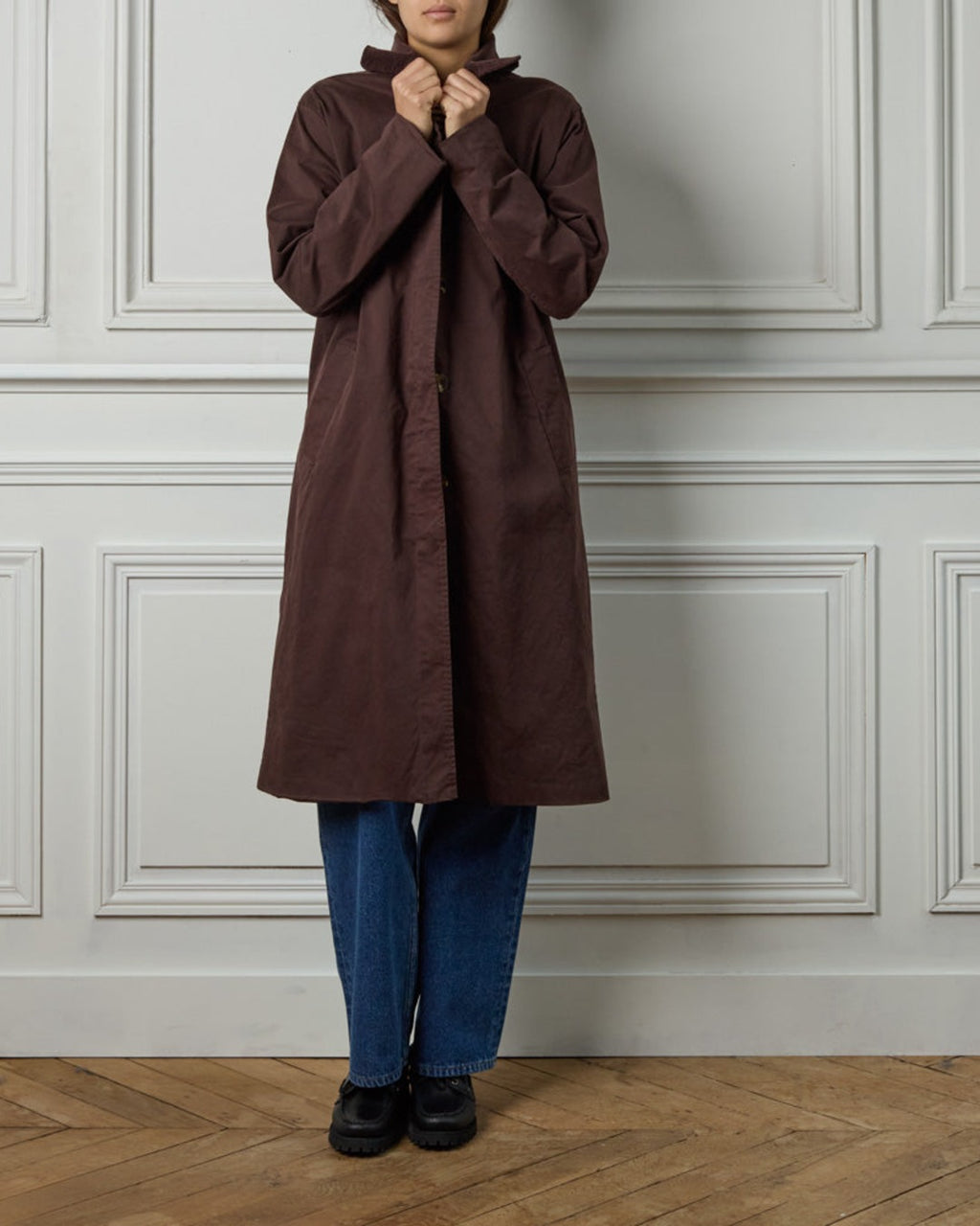 Merci - Trench Gaby - Chocolat