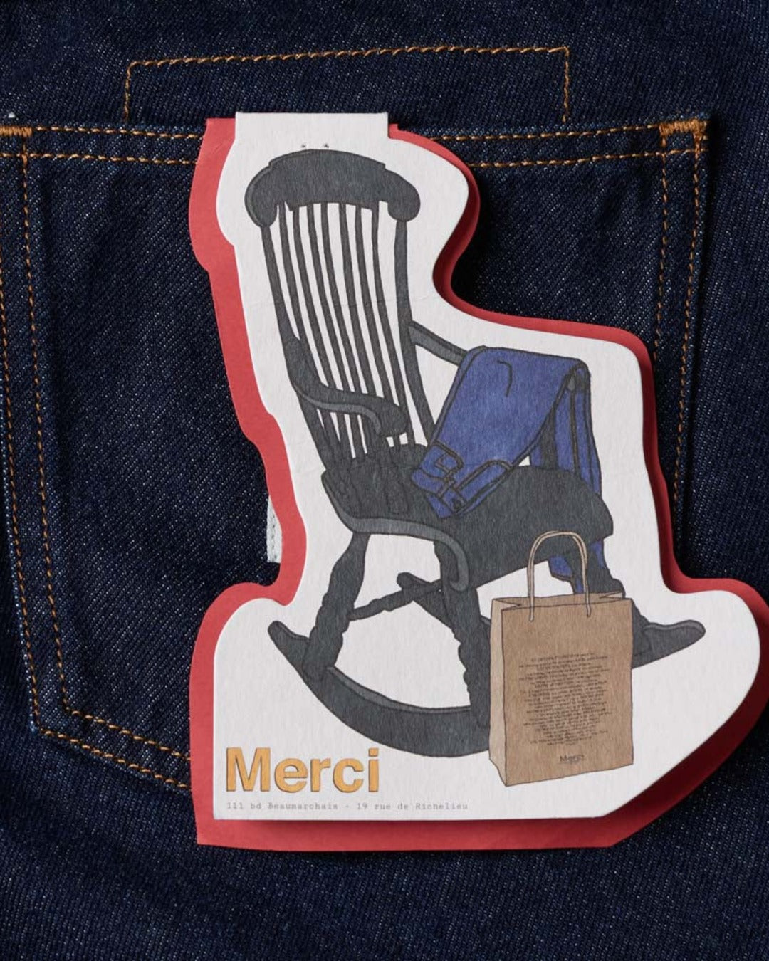 Merci - Jane Straight Jeans - Raw