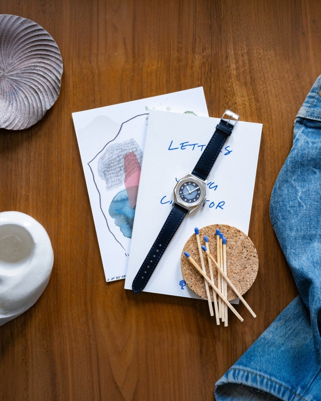 Merci - Beaumarchais Watch - Aeon Blue