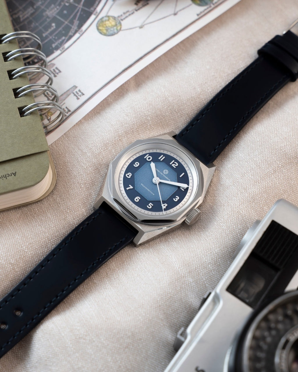 Merci - Beaumarchais Watch - Aeon Blue