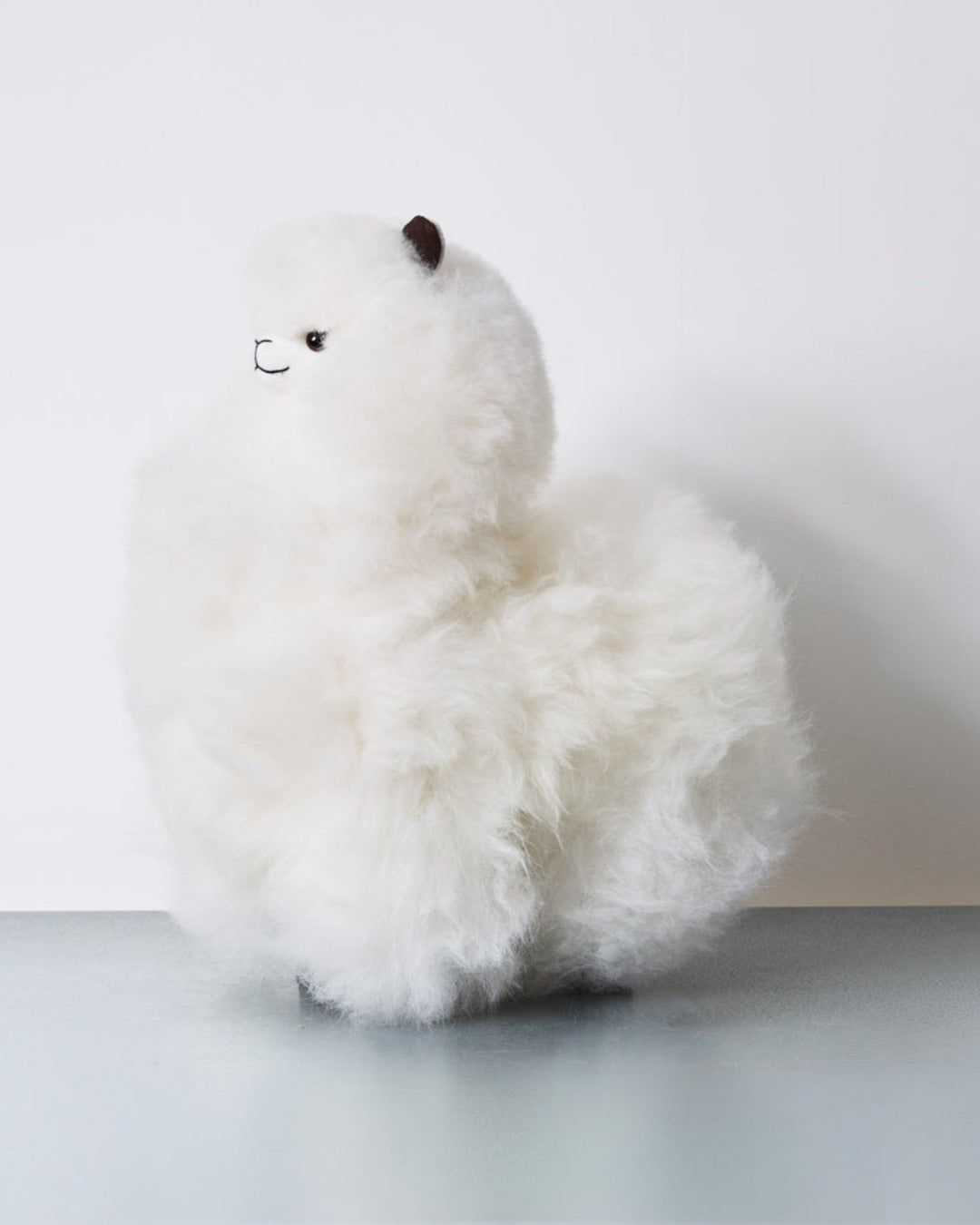 Inkari - Peluche Lama En Alpaga - Ivory