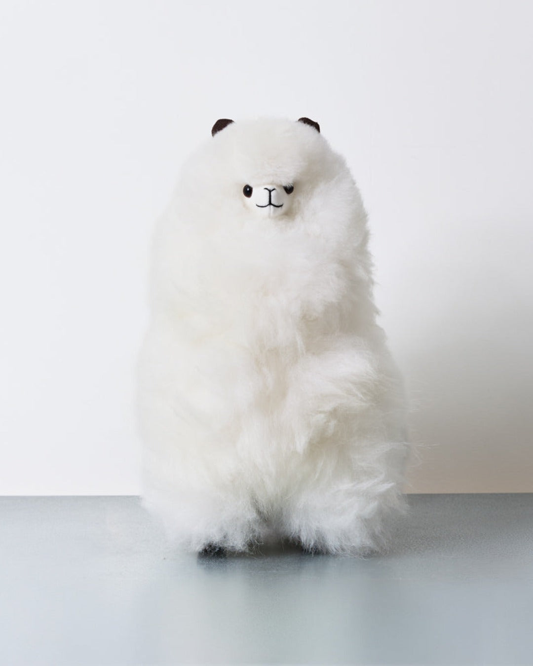 Inkari - Peluche Lama En Alpaga - Ivory