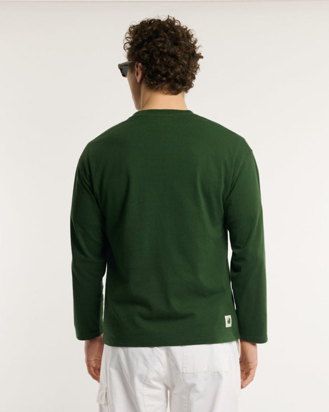 Merci - Aurelien LS T-shirt - Forest