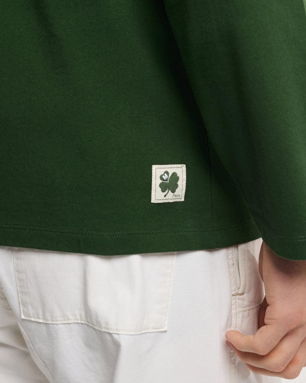 Merci - Aurelien LS T-shirt - Forest