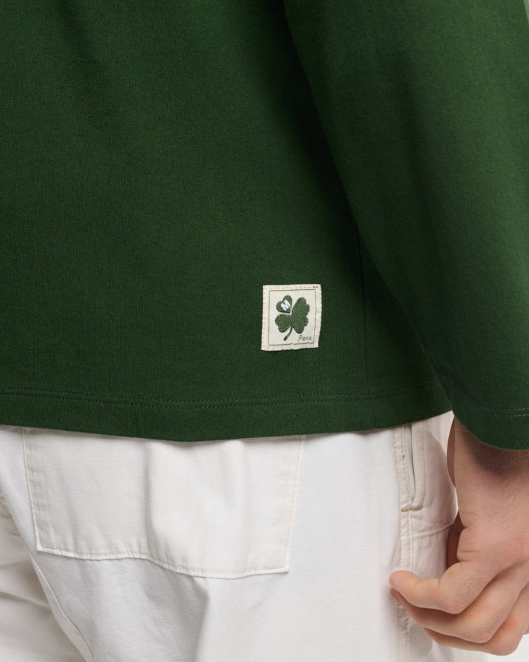 Merci - Aurelien LS T-shirt - Forest